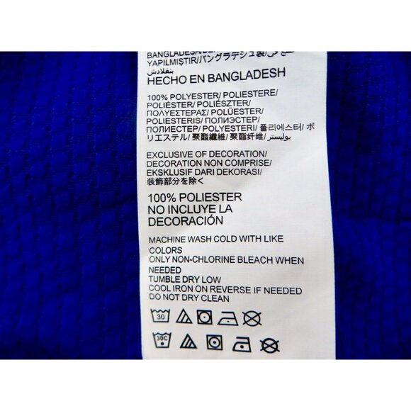 NEW! Majestic Los Angeles Dodgers Shirt Embroidered MLB Blue Men's SZ Large - Picture 8 of 8